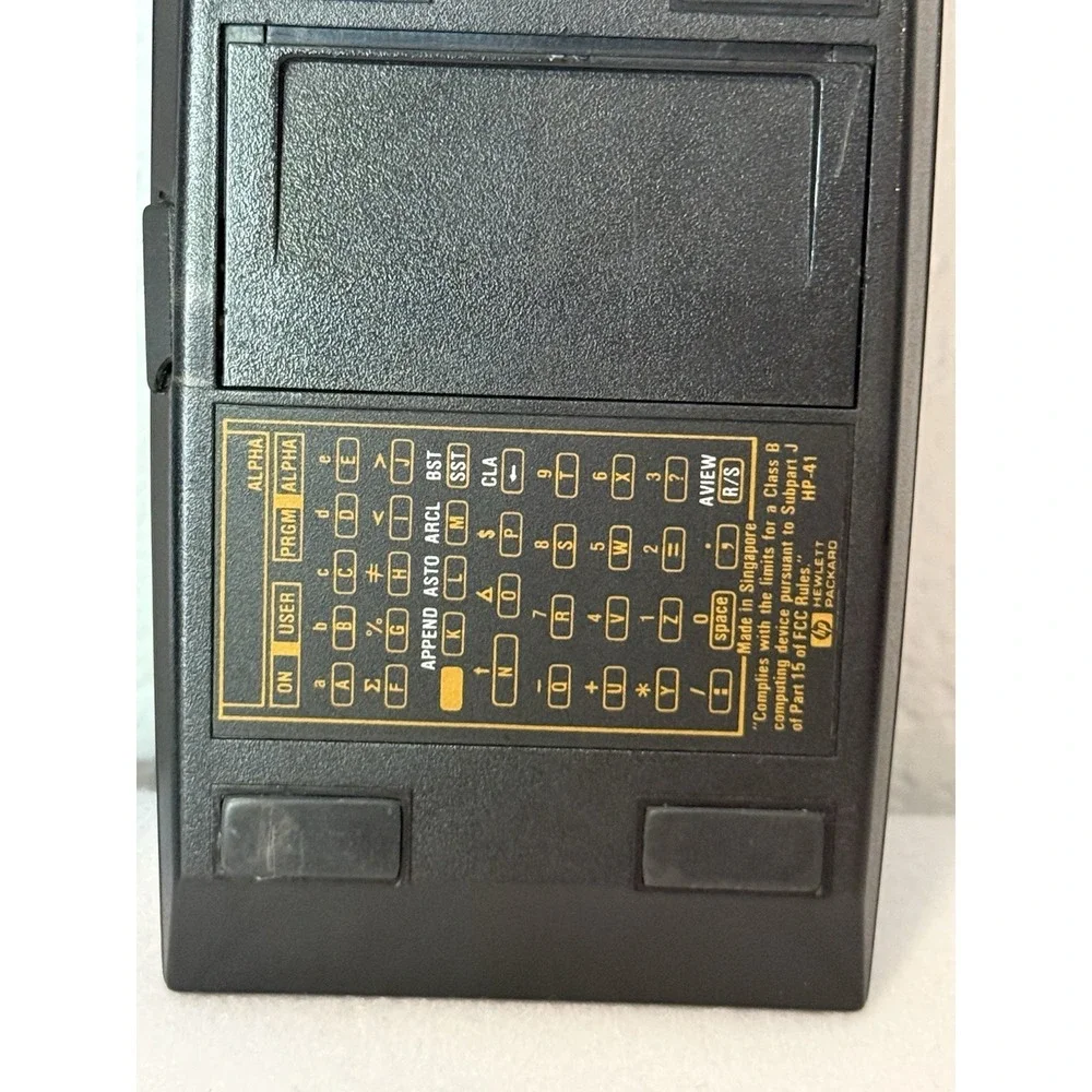 HP-41CV Vintage Hewlett Packard Programmable Scientific Calculator Tested Clean‎